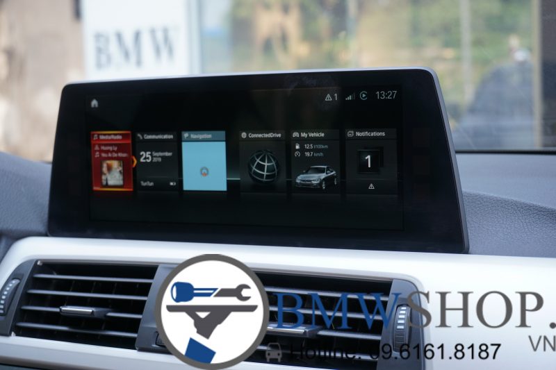 BMW series 3 f30 độ màn hình 10.25 inch của G30