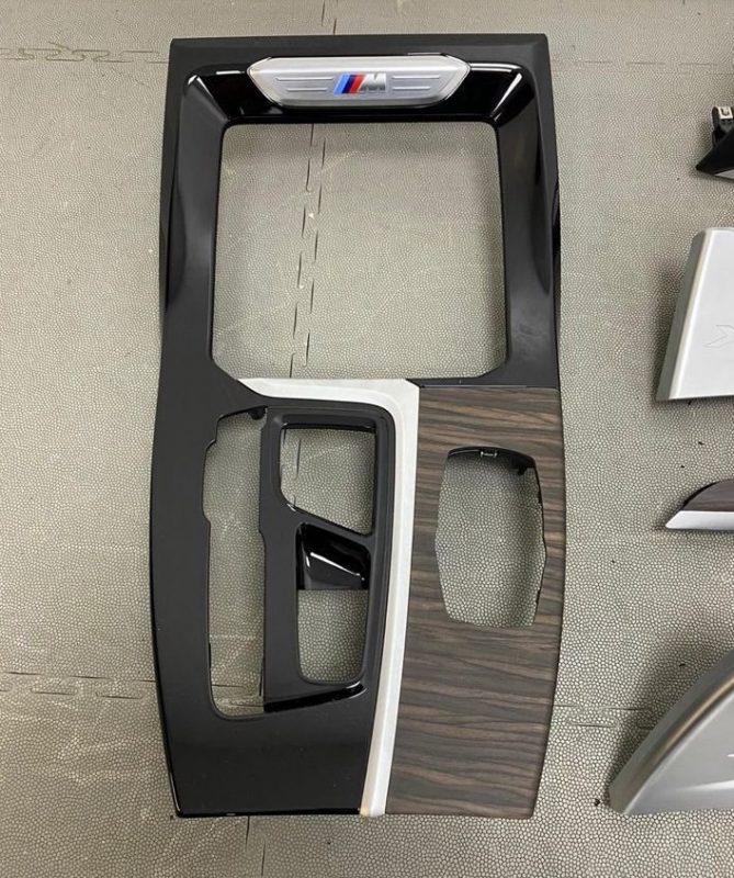 Ốp gỗ nội thất tự nhiên nâng cấp cho BMW X3 X4 2019 2020 G01 G02